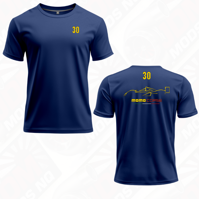 MOMO Italy Corse Blue T-Shirt