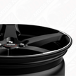 MOMO Italy Five Alloy Wheels Matte Black Set of 4 18×8 5×114.3