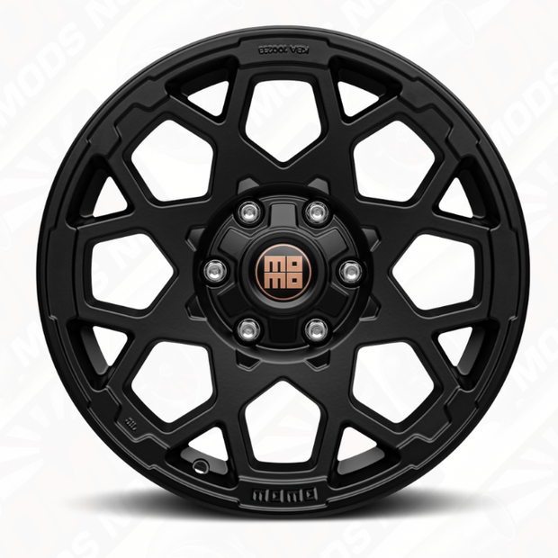 MOMO Italy Heavy Duty Alloy Wheels Matte Black Set of 4 18×8.5 6×139 CB110