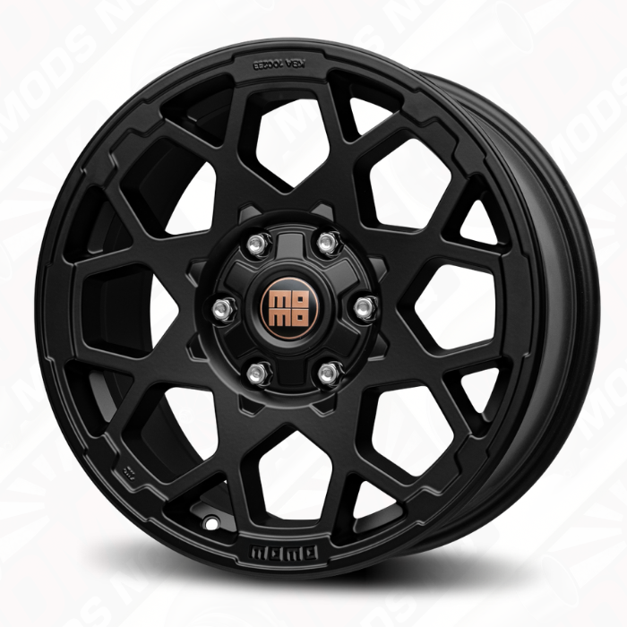 MOMO Italy Heavy Duty Alloy Wheels Matte Black Set of 4 18×8.5 6×139 CB110