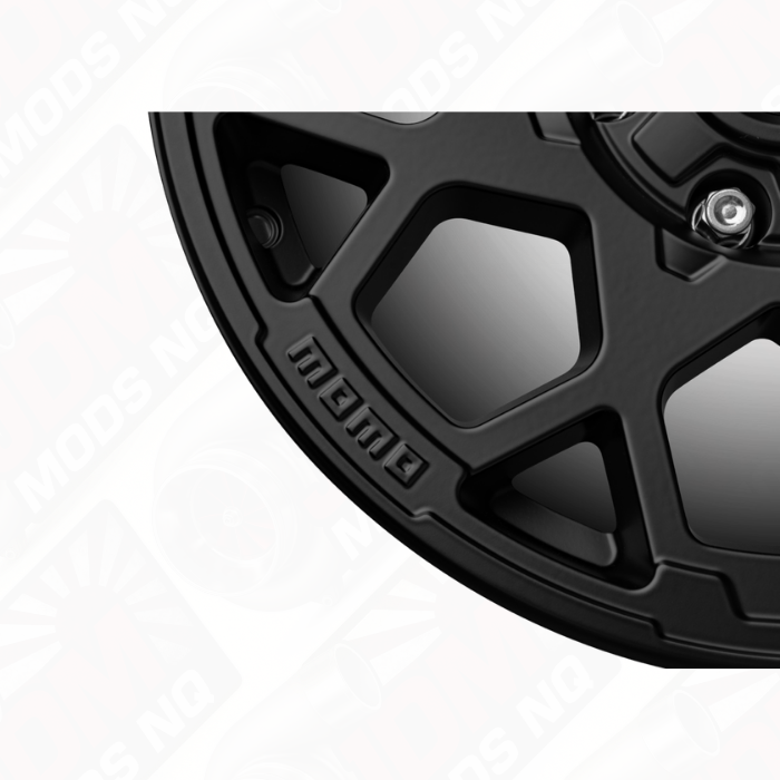MOMO Italy Heavy Duty Alloy Wheels Matte Black Set of 4 18×8.5 6×139 CB110