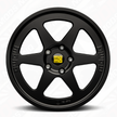 MOMO Italy Heritage 6 Alloy Wheels Matte Black Set of 4 18×8 5×112