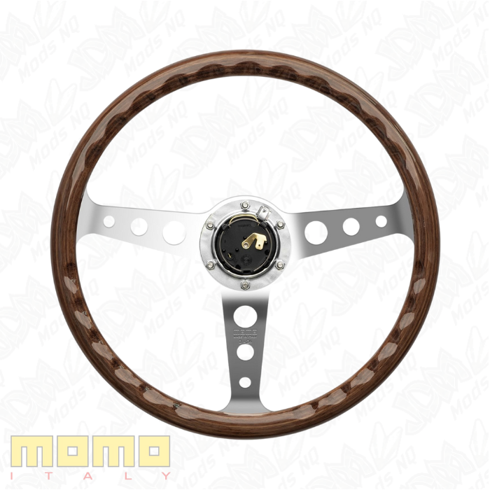 MOMO 60th Anniversario Heritage Indy Wood Limited Edition 350mm Steering Wheel