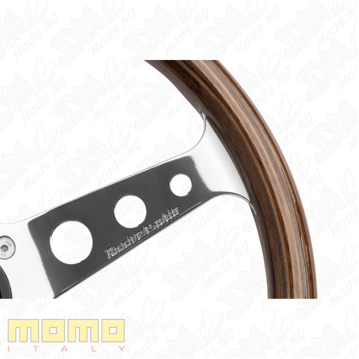 MOMO 60th Anniversario Heritage Indy Wood Limited Edition 350mm Steering Wheel