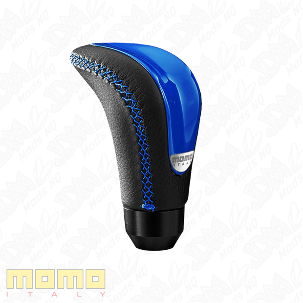 MOMO Combat Evo Black/Blue Shift Knob