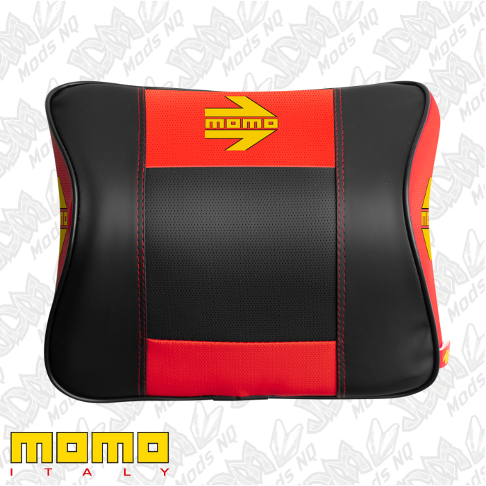 MOMO Comfort Corsa Neck Support (Black/Red)
