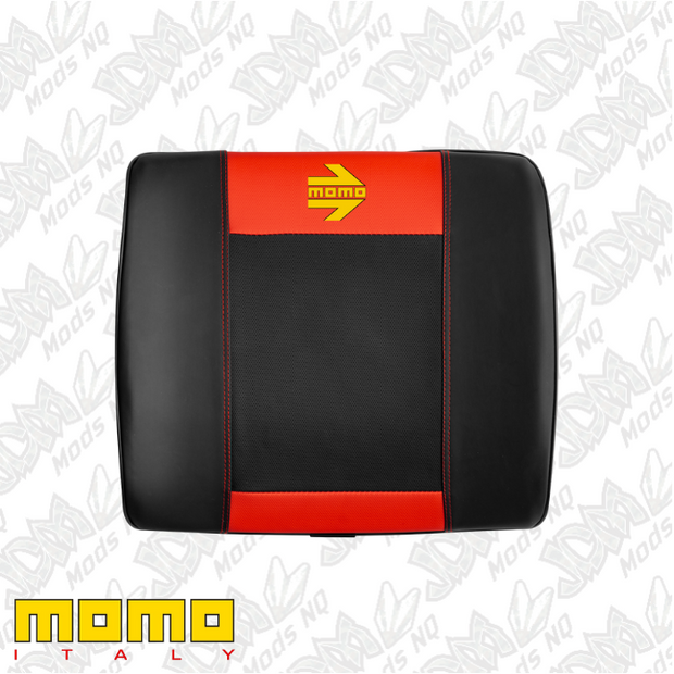 MOMO Compact Corsa Waist Support (Black/Red)