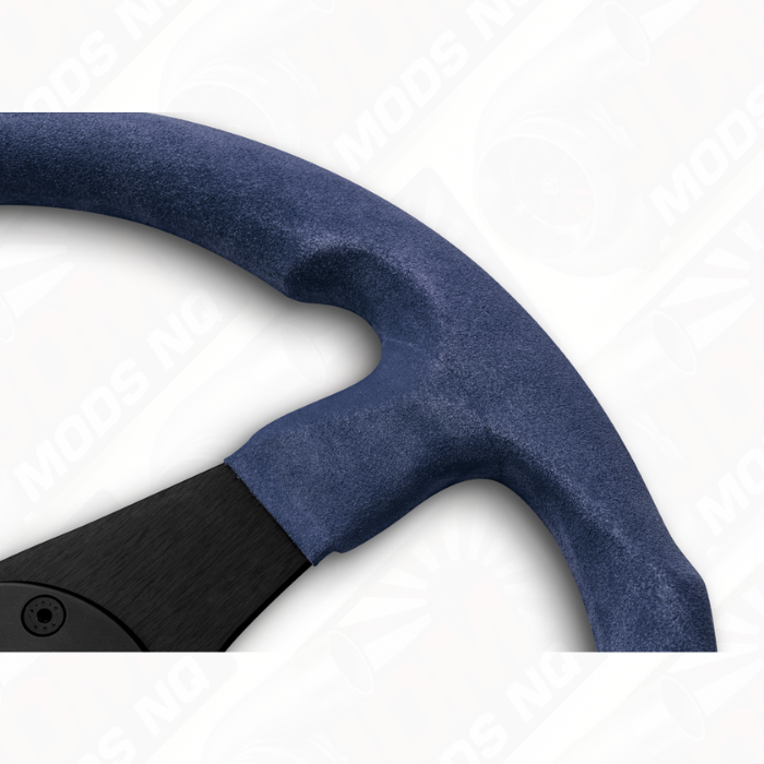 MOMO Corse 2.0 Blue Suede 350mm Steering Wheel