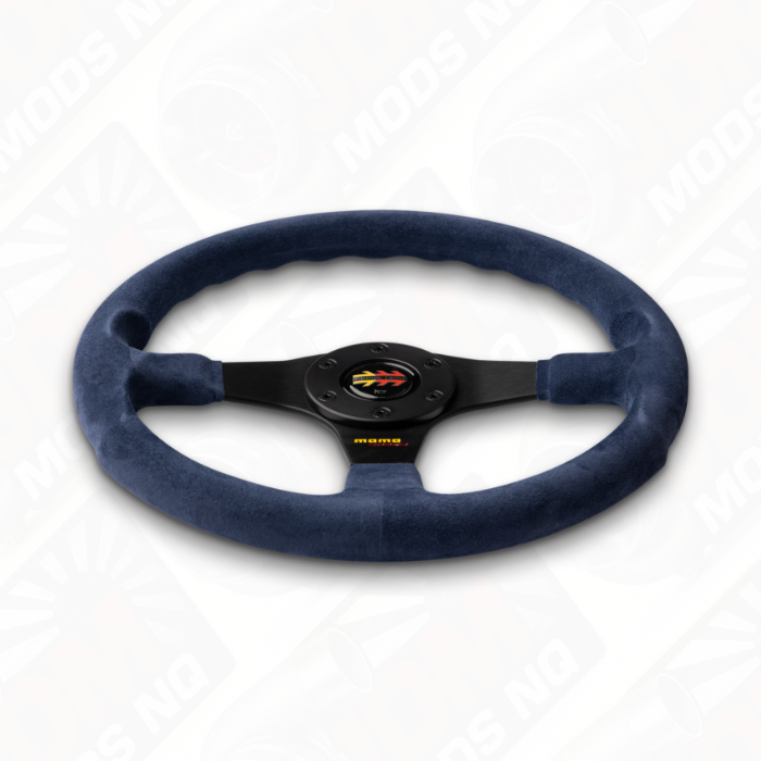 MOMO Corse 2.0 Blue Suede 350mm Steering Wheel