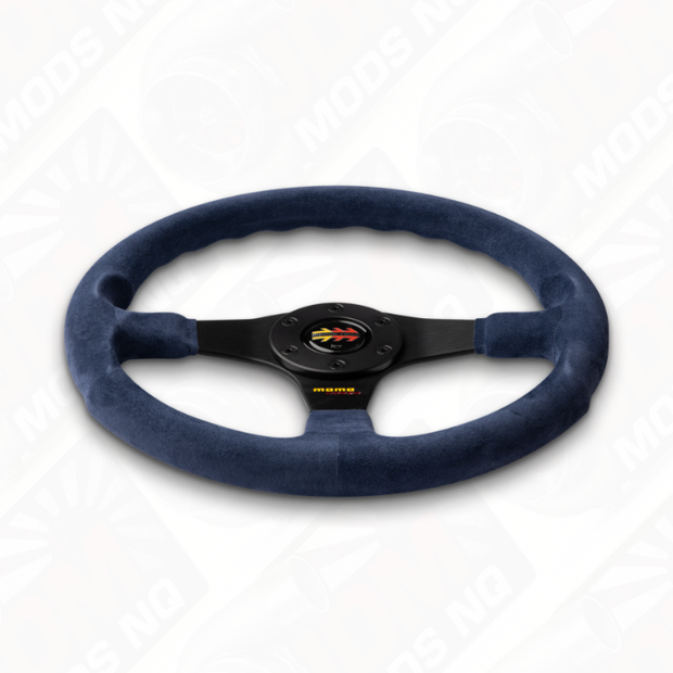 MOMO Corse 2.0 Blue Suede 350mm Steering Wheel