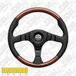 MOMO Dark Fighter Evo Wood 350mm Steering Wheel VFGHTEVO35W