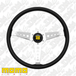 MOMO Heritage California Black Leather 360mm Steering Wheel VCALIFOR36BKR
