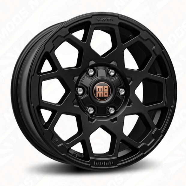 MOMO Italy Heavy Duty Alloy Wheels Matte Black Set of 4 18×8.5 6×139 CB 93.10