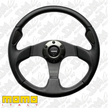 MOMO Jet Black Leather 350mm Steering Wheel
