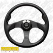 MOMO Jet Black Leather 320mm Steering Wheel
