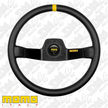 MOMO MOD.02 Black Leather Steering Wheel 350mm