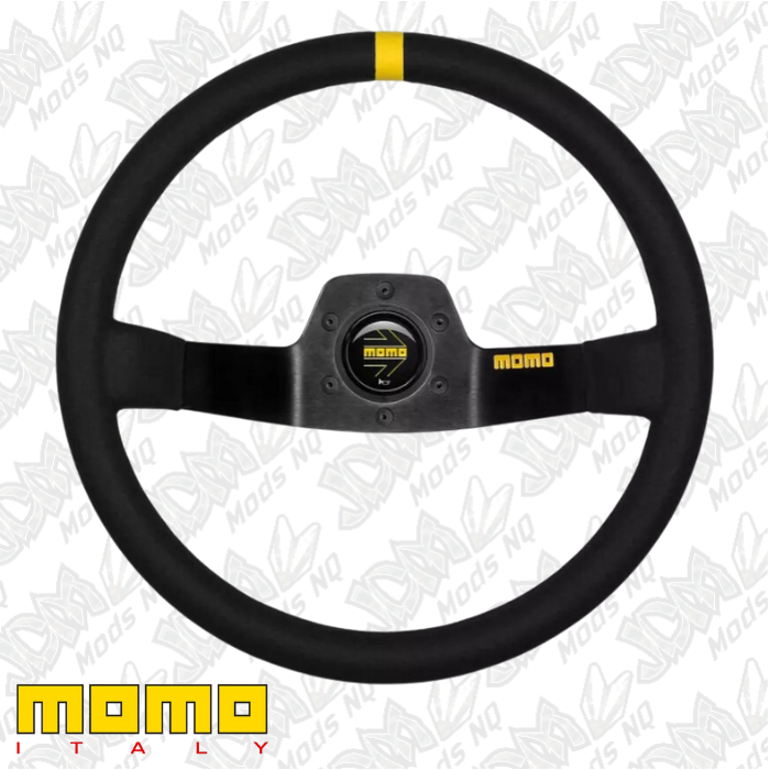 MOMO MOD.02 Black Suede Steering Wheel 350mm