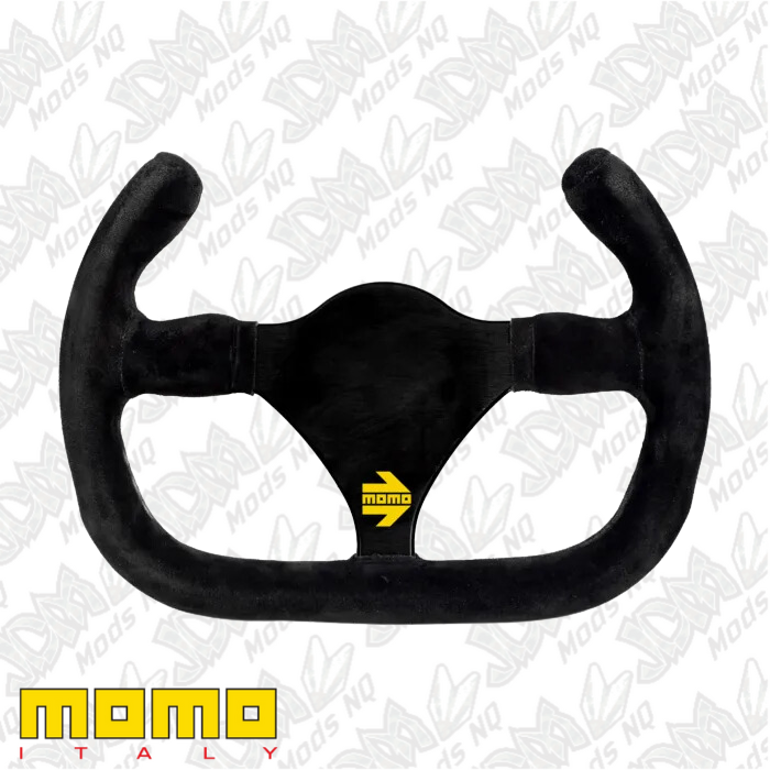 MOMO MOD.27/C Black Suede 270mm Steering Wheel