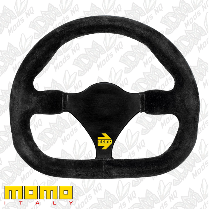 MOMO MOD.27 Black Suede 270mm Steering Wheel