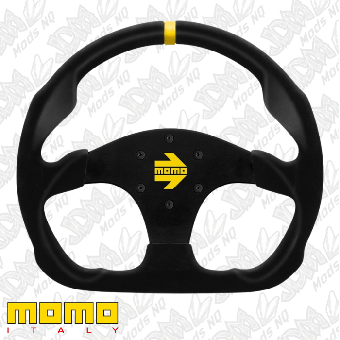 MOMO MOD.30 Black Suede 320mm Steering Wheel