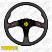 MOMO MOD.80 Black Leather 350mm Steering Wheel