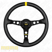 MOMO MOD 07 Black Leather 350mm Steering Wheel