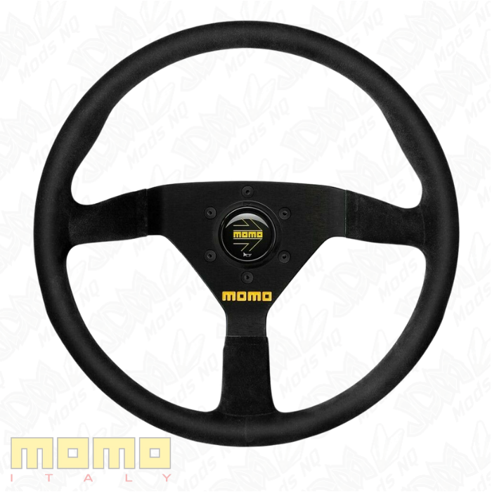 MOMO MOD 78 Black Suede 350mm Steering Wheel