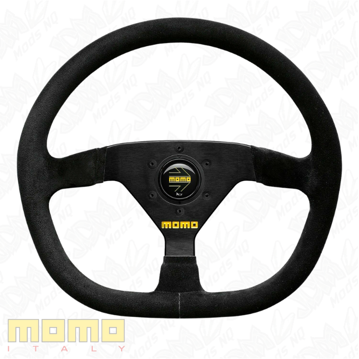 MOMO MOD 88 Black Suede 350mm Steering Wheel