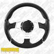 MOMO Millenium Sport Black/Grey 350mm Steering Wheel