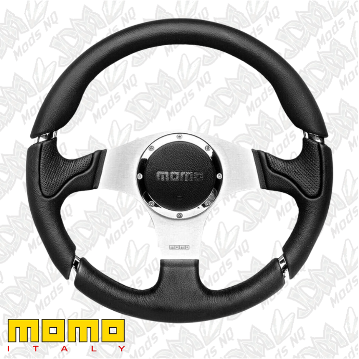MOMO Millenium Sport Leather 350mm Steering Wheel