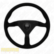 MOMO Montecarlo Black Alcantara 350mm Steering Wheel