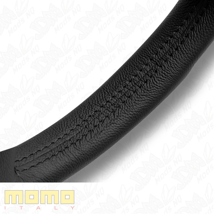 MOMO Montecarlo Black Leather 350mm Steering Wheel