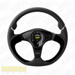 MOMO Nero Black Leather 350mm Steering Wheel