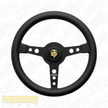 MOMO Prototipo Black Spokes Black Leather 320mm Steering Wheel
