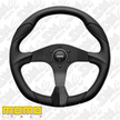 MOMO Quark Black/Black 350mm Steering Wheel