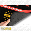 MOMO Racing Floor Mats Black/White (Set of 4)