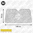 MOMO Sunshade Freccia Black / White (Medium)