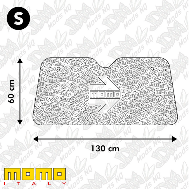 MOMO Sunshade Freccia Red / White (Small)