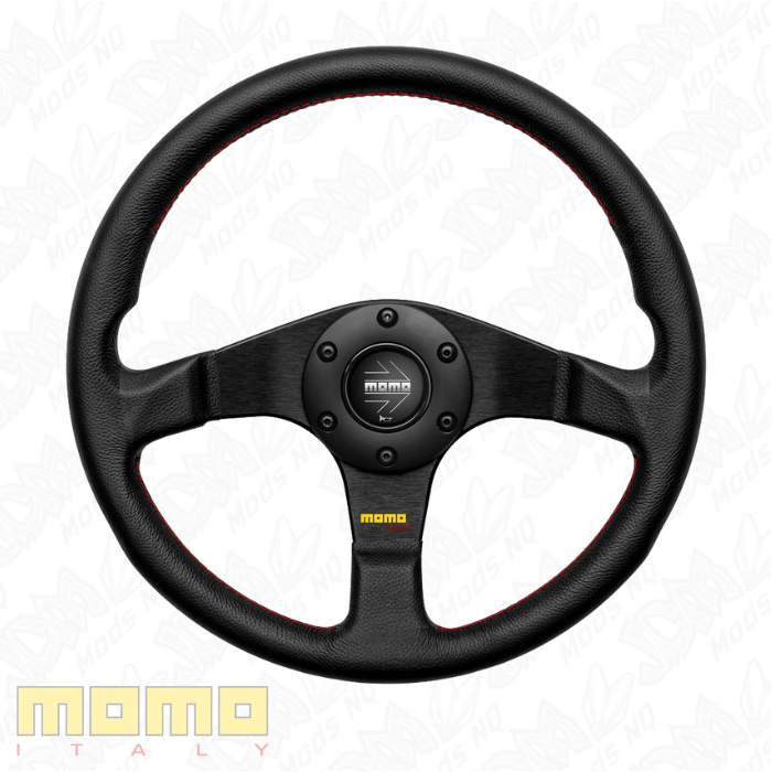 MOMO Tuner Black Leather 320mm Steering Wheel