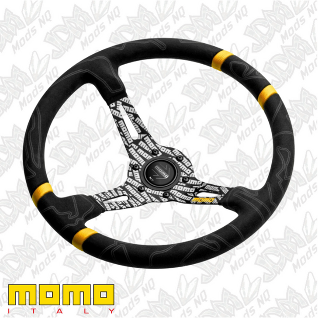 MOMO ULTRA Black 350mm Steering Wheel VULTRABLK350R