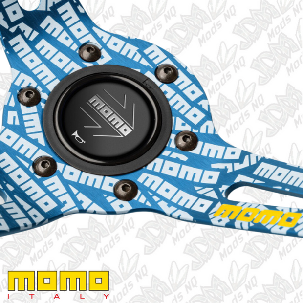MOMO ULTRA Blue 350mm Steering Wheel VULTRABLU350