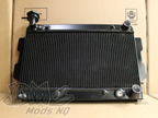 Mazda RX7 Series 1-2-3 Full Alloy Performance Radiator GEN II - Black