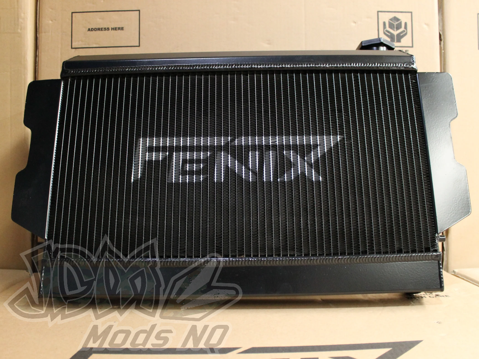 Mazda RX7 Series 1-2-3 Full Alloy Performance Radiator GEN II - Black