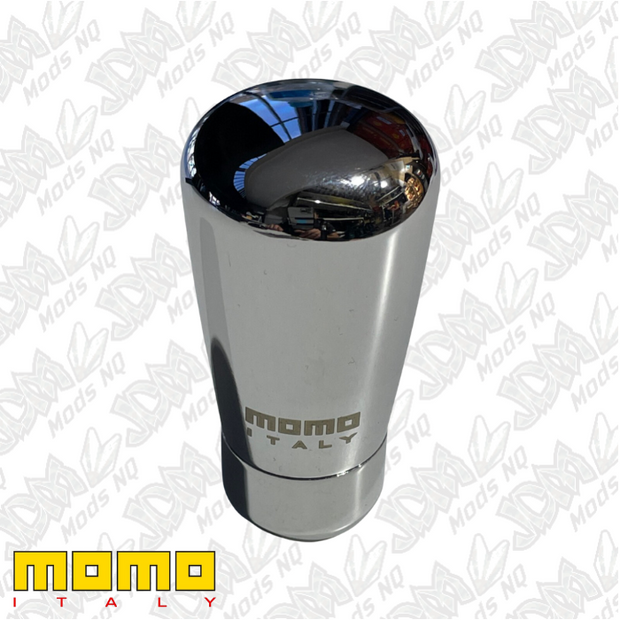 Momo Gear Knob Competizione Chrome With Logo