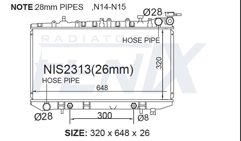 Pulsar — NIS2313-PA26A — manufacturer main image