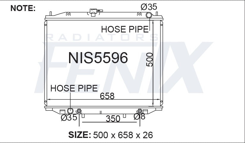 Terrano — NIS5596-PA26A — manufacturer main image