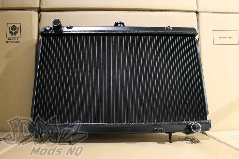 Nissan 180SX / S13 Silvia SR20DET Full Alloy Performance Radiator, Custom Shroud & Spal Fans RACE1212