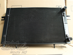FENIX Nissan Silvia S14 S15 1JZ 2JZ RB LS Full Alloy Conversion Radiator (Tucked) - Black