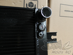 FENIX Nissan Silvia S14 S15 1JZ 2JZ RB LS Full Alloy Conversion Radiator (Tucked) - Black