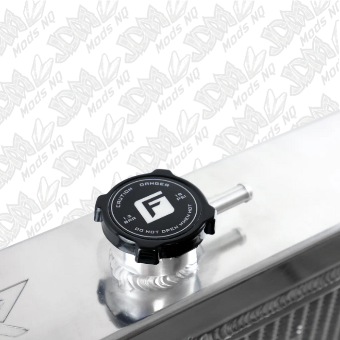 Full Alloy Conversion Radiator for Nissan Skyline R32 (Crossflow) - Polished